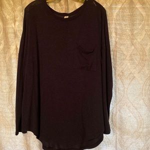 Old Navy, navy blue, soft, long sleeve top